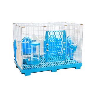 610-MRHisopetshop กรง สีฟ้า