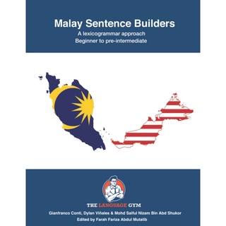 Malay Sentence Builders - Beginner to Pre-intermediate, Conti+Vinales : 9783949651403  (นำเข้าของแท้100%)