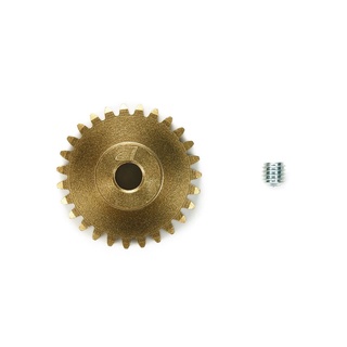 [ชุดแต่งรถบังคับ] TAMIYA 54981 OP.1981 06 Module Hard Coated Aluminum Pinion Gear (27T) ชุดแต่งทามิย่าแท้ rc