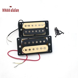 อุปกรณ์เสริมสําหรับกีตาร์ไฟฟ้า 50/52 Pickups Humbucker Double Coil 2ชิ้น