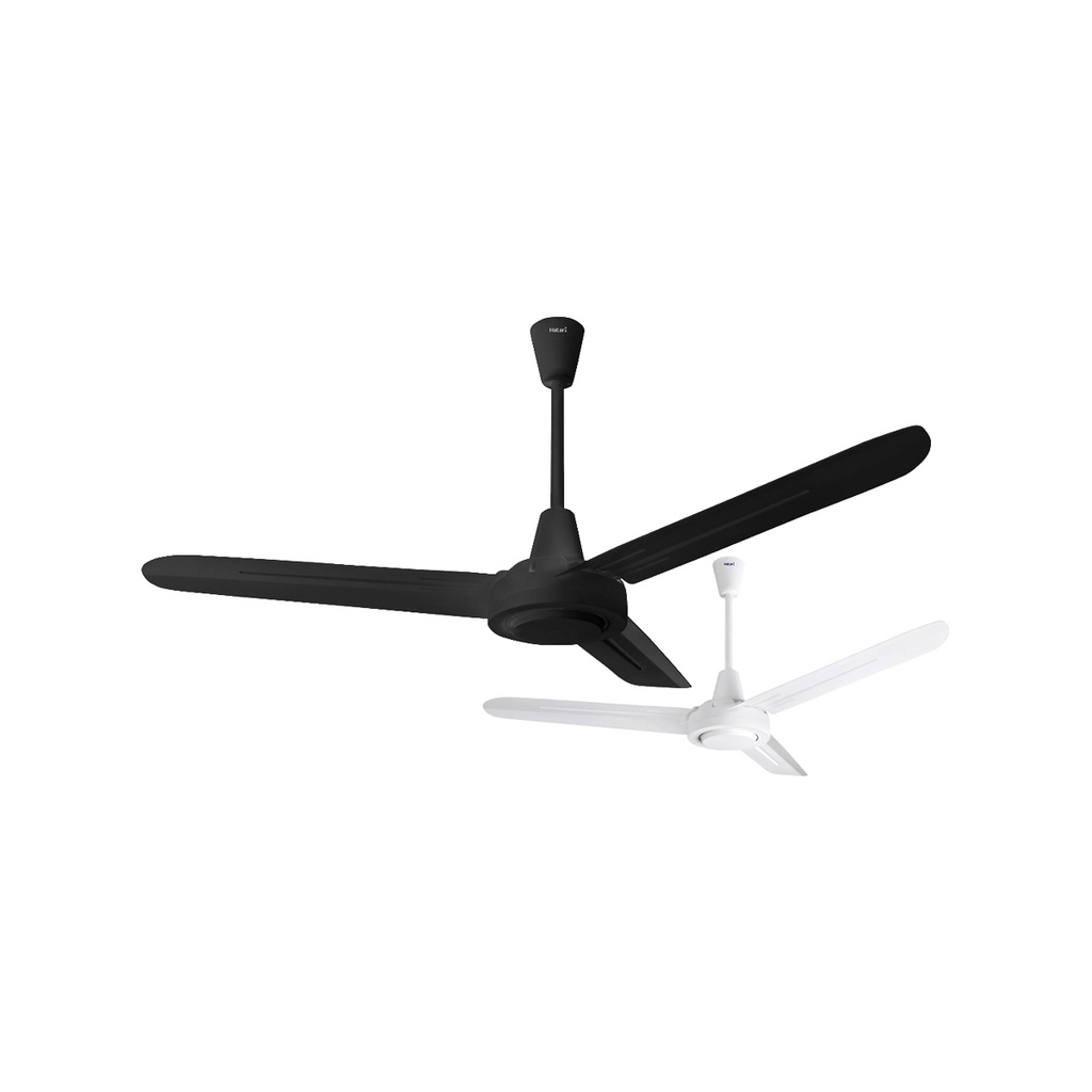 พัดลมเพดาน HATARI C48M1 | C56M1 | 48” | 56” | ขาว | ดำ