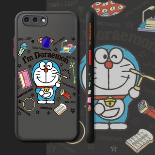 สําหรับ OPPO R15 R15 Pro R17 เคส ดีไซน์ใหม่ บาง ฝ้า เคสโทรศัพท์แข็ง รูปแบบ เคสโดราเอมอน ป้องกันเต็มรูปแบบ กันกระแทก เคสนิ่ม