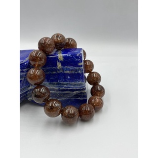 รูไทล์แดง Red rutile bead bracelet