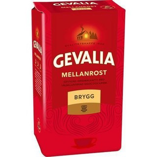 Gevalia Brygg Mellanrost 450g  เกวาเลียไบรก์เมลแลนรอสต์ 450 กรัม