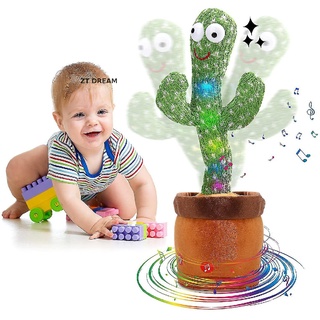 ☾ZTD Dancing Cactus Toy,Talking Repeat Singing Sunny Cactus Toy(120 Songs) 07