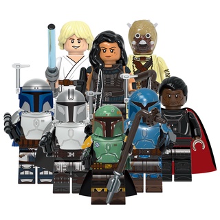 หนังสือ Boba Fett Minifigures Stars Space War Moff Gideon Blocks ของเล่นสําหรับเด็ก