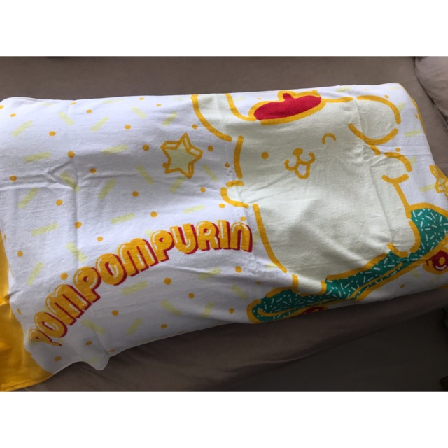 ผ้าเช็ดตัว ลาย pompom purin จากญี่ปุ่น