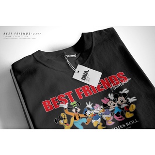 พร้อมส่ง!! เสื้อยืด Oversize คอกลมดีเทลลายมิกกี้เมาส์ Mickey Mouse