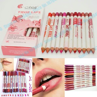 ลิปทรู me now true lips ดินสอเขียนขอบปาก เขียนง่าย