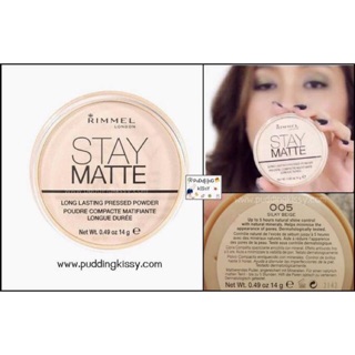 Rimmel London Stay Matte Pressed Powder