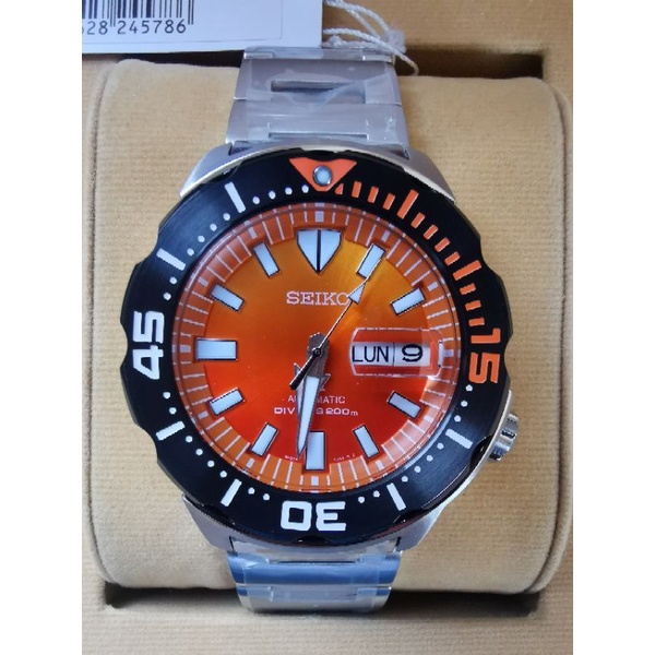 นาฬิกา​(ผ่อนได้)​SEIKO Prospex Monster KMITL Go Beyond the Limit ไซโก้มอนเตอร์ลาดกระบัง​ #SPRH83K1