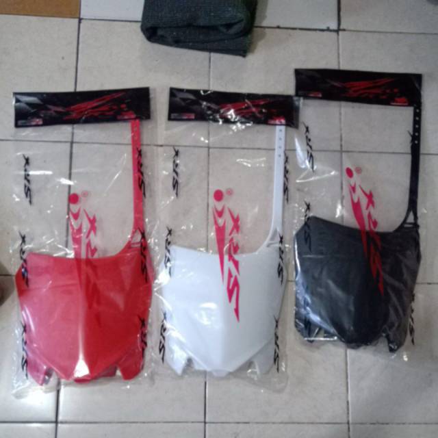 แผ่นป้าย 2008 crf 250 ยี่ห้อ BMC AND SRX