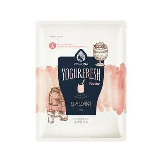 Pomona – Yogur Fresh Powder โพโมนา ผงโยเกิร์ต เฟรช 1kg [ผลิตจากประเทศเกาหลี]