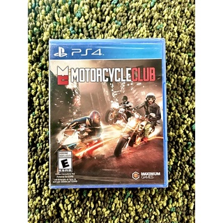 แผ่นเกม ps4 มือหนึ่ง / Motorcycle club / zone all