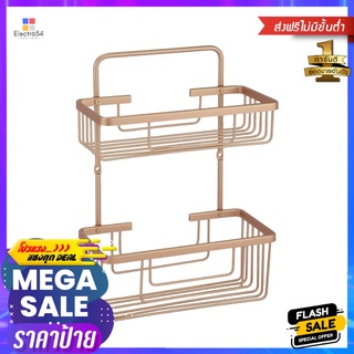 ชั้นแขวนติดผนัง 2 ชั้น MOYA KU104.042-TIER SHOWER RACK MOYA KU104.04