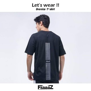 FABBOZ Oversized T - Shirt  ผลิตจาก ผ้า cotton 100%