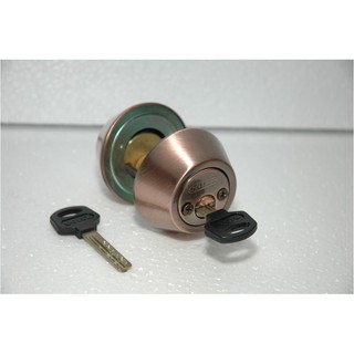 DEADBOLT 1 ด้าน SOLEX E5900 ANTIQUE COPPER SOLEX E5900 ANTIQUE COPPER SINGLE DEADBOLT