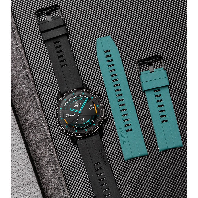 สายนาฬิกาข้อมือซิลิโคน สําหรับ HUAWEI WATCH GT4 GT3 pro GT2 46 มม. Watch4 pro