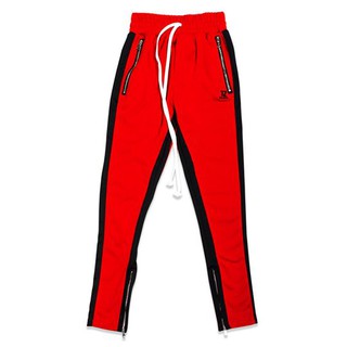 TZ กางเกง TRACK PANTS (RED/BLACK)