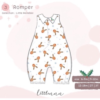 Litlennn reindeer romper size 3T พร้อมส่ง