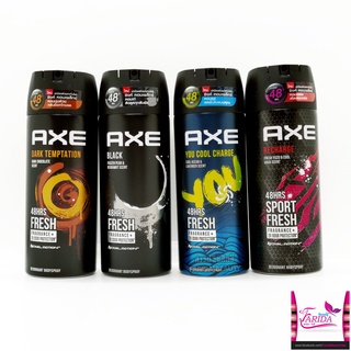 🔥โปรค่าส่ง25บาท🔥 AXE body spray 135ml. แอ๊กซ์ สเปรย์ ระงับกลิ่นกาย