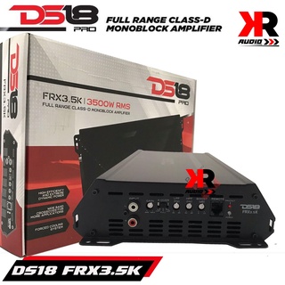 เพาเวอร์แอมป์คลาสดีรถยนต์ DS18 รุ่นFRX3.5K กำลังขับ 3500 วัตต์ พร้อมบู้ตเบส เสียงดี แรงดุดัน ทรงพลัง แอมป์โมโนบอกซ์