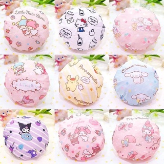 หมวกคลุมผมอาบน้ำ ลายการ์ตูน Sanrio 💗 เนื้อยางพาราคุณภาพดี มี 2 ชั้น ใช้อบไอน้ำได้