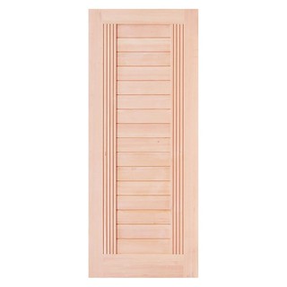 External door DOUGLAS FIR DOOR D2D 513 90X220CM Door frame Door window ประตูภายนอก ประตูไม้ดักลาสเฟอร์ D2D-513 90X220 ซม