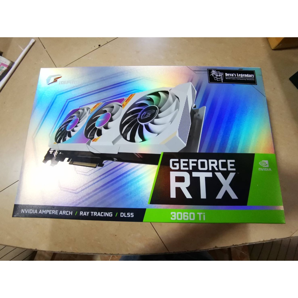 การ์ดจอ 3060Ti มือ1 ประกันเดวาส์ iGame RTX 3060Ti Ultra W พร้อมส่ง