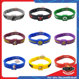 สายรัดปรับขนาด Wristband ทีม NBA / Bull / Lakers / SPURS / Warriors / Cleveland / Knicks  ✅พร้อมส่งไทย เร็วสุดภายใน2วัน✅