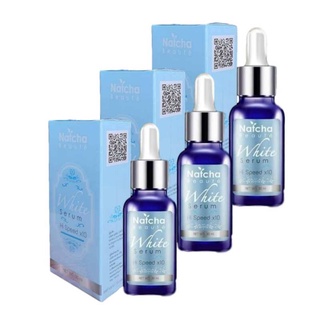 (แพ็ค 3 ขวด)เซรั่มณัชชา White Serum 30 ml.