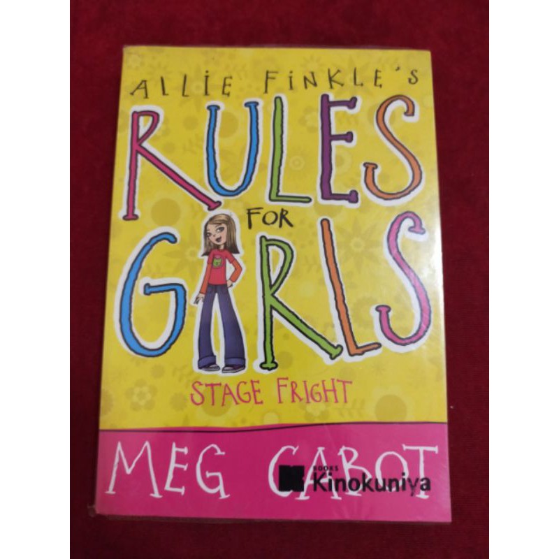 (25) ALLIE FINKLE'S RULES FOR GIRLS STAGE FRIGHT