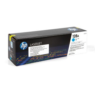 หมึกโทนเนอร์ ยี่ห้อ  HP รุ่น HP128A ( CE321A ) CYAN ( Original )