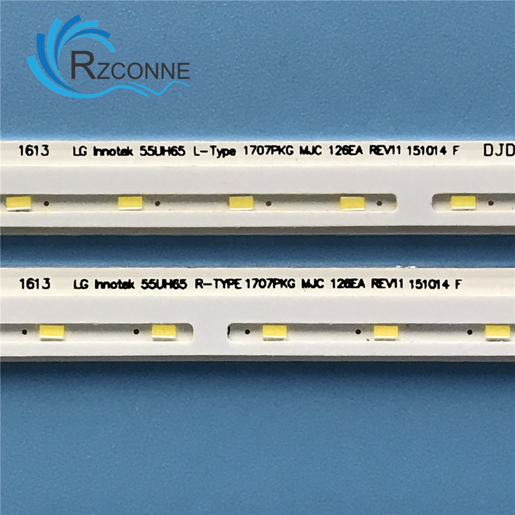 2x LED Strip Bars For LG 55UH650V/55UH7650/55UH671V – 6922L-0189A 6922L-0199A
