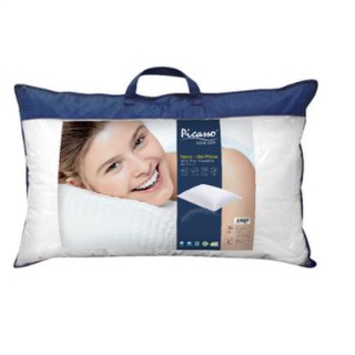 หมอนหนุน PICASSO MICROGEL 19X29 นิ้ว สีขาว PILLOW PICASSO MICROGEL 19X29 WHITE