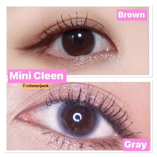 😍Mini Cleen Brown,Gray🥰สายตาปกติถึง-4.75(kitty kawaii)Clean