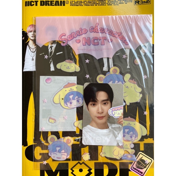 Nct x Sanrio clearsticker jaehyun ปิดผนึก