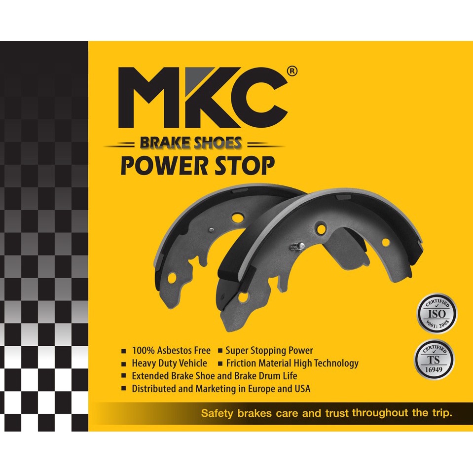 ผ้าเบรคหน้า หลัง MITSUBISHI ATTRAGE แอททราจ, MIRAGE มิราจ 1.2L ปี 2012-ON, ผ้าเบรค MKC มิตซูบิชิ - รูปที่ 4