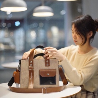 Jeanne.Designed | Girl Boss Bag กระเป๋าสะพายข้าง สายถอดแยกได้ ใส่ไปทำงาน ไปเรียน - by Jeanne Designed