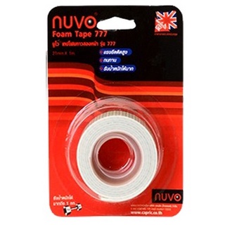 ถูกที่สุด✅ เทปโฟมกาวสองหน้า NUVO 915 21mm * 1metre 🚚พิเศษ!!✅