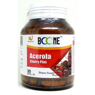 *Boone Acerola cherry Plus 30เม็ด (Vitamin C 1000 mg) ของแท้ 100%