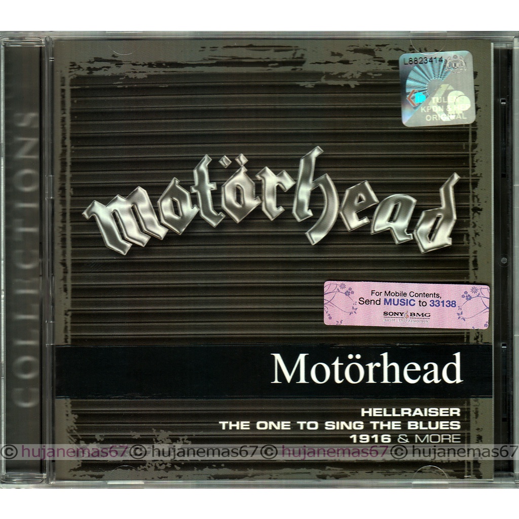 MOTORHEAD - คอลเลกชัน 2007 SONY / BMG MUSIC ซีดี SEALED