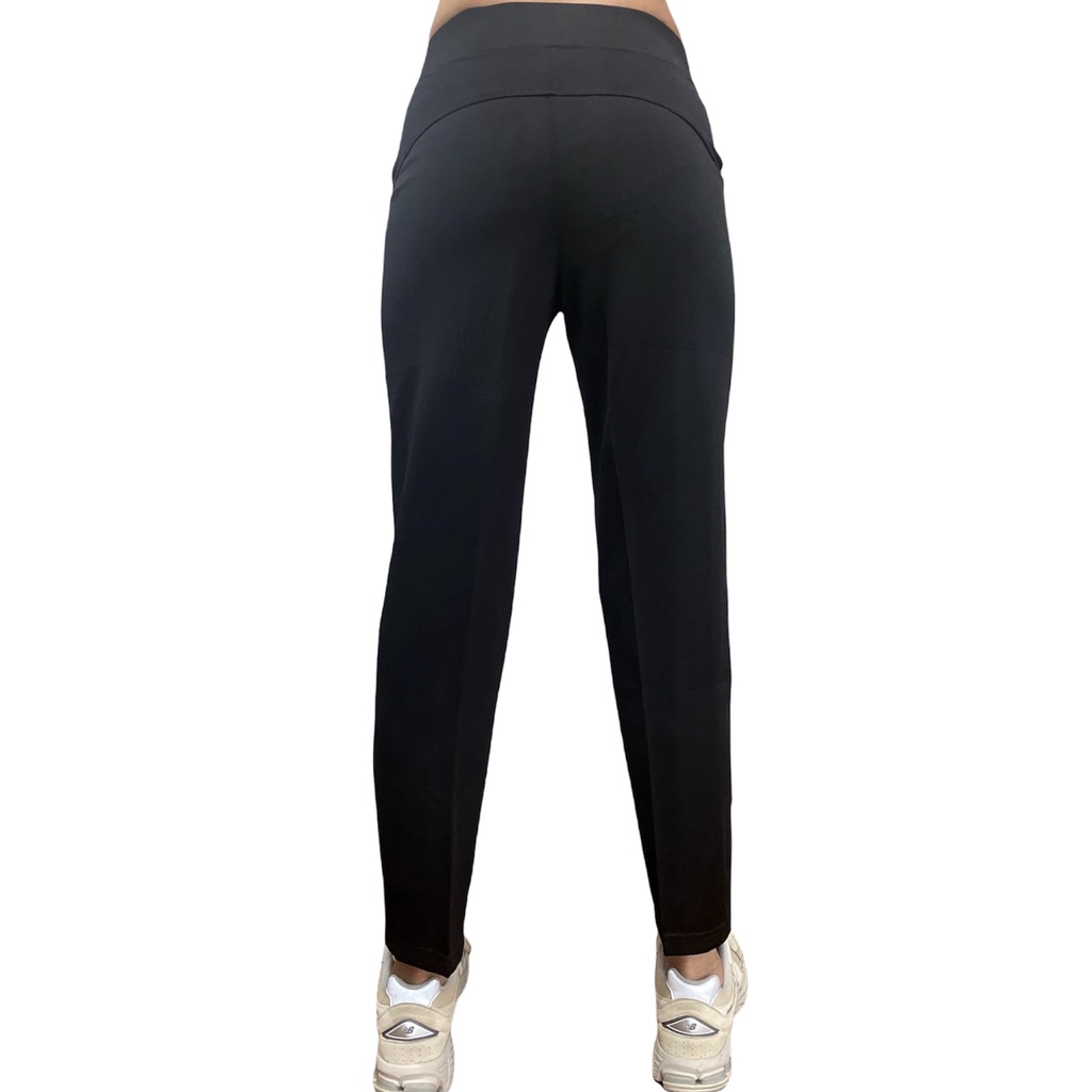กางเกงออกกำลังกายขายาวผู้หญิง แอโรบิค ฟิตเนส โยคะ สีดำ_Model1 - รูปที่ 2