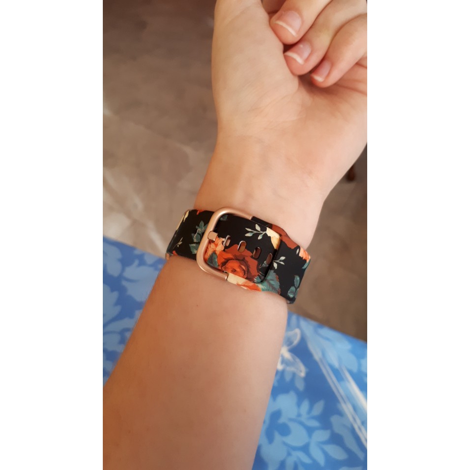 สายรัดซิลิโคน Camo Soft สำหรับ Garmin Forerunner 645 245 245M