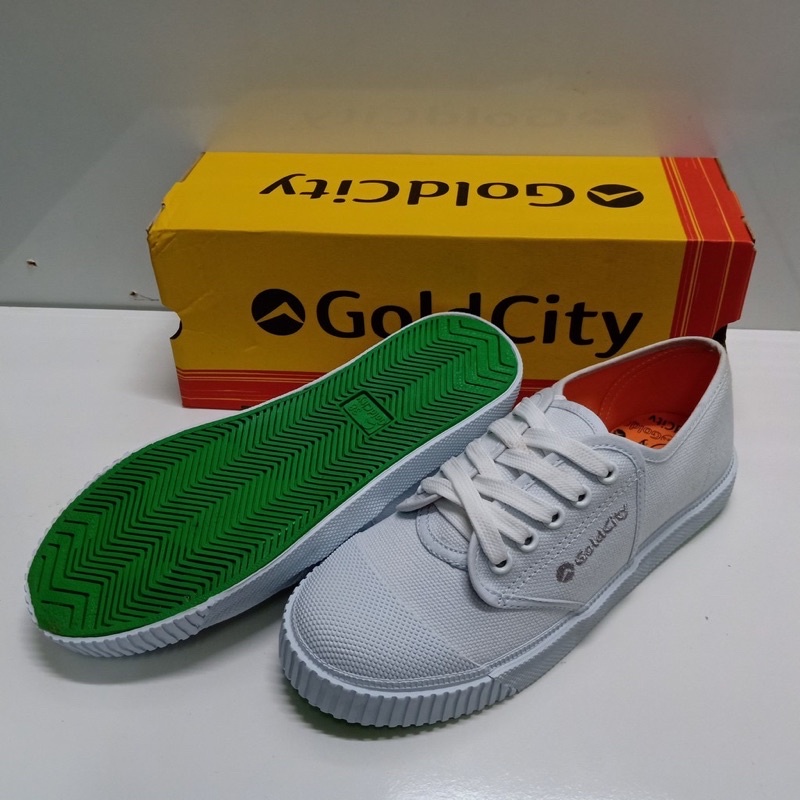 #รองเท้าผ้าใบGOLDCITYรุ่น205Sรองเท้านักเรียนชายและหญิงสินค้าพร้อมส่ง