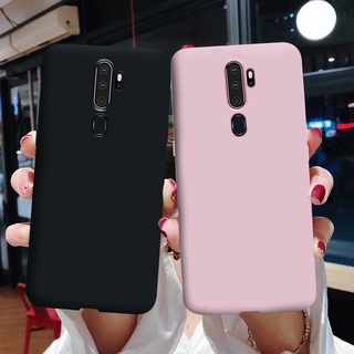 OPPO A9 A5 2020 Matte Case Jelly Candy Plain Color Soft TPU Cover Phone Casing OPPOA5 CPH1931 OPPOA9 CPH1937 Case