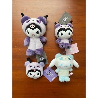 ตุ๊กตา/พวงกุญแจ/กระเป๋าพับได้ Panda Kuromi &amp; Cinnamoroll Ueno Limited (งานลิขสิทธิ์ 🇯🇵)