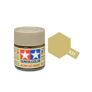 Tamiya Acrylic Paint X-31 (Titanium Gold)