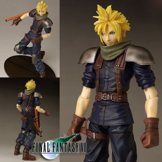 Model Figma งานแท้ ฟิกม่า Figure ฟิกเกอร์ โมเดล Play Arts Kai Final Fantasy ไฟนอลแฟนตาซี Cloud Strife คลาวด์ สไตรฟ์ Ver