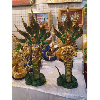 องค์ปู่ศรีสุทโธ ย่าศรีปทุมมา ครึ่งคนครึ่งนาค(ผ่านพิธีปลุกเสกเรียบร้อยแล้ว)